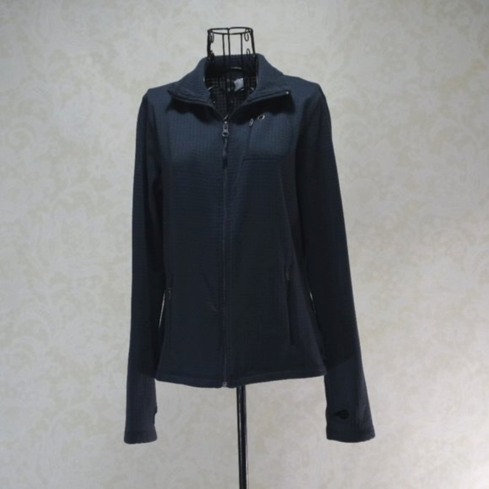 Danskin Now Grey Athletic Athleisure Jacket